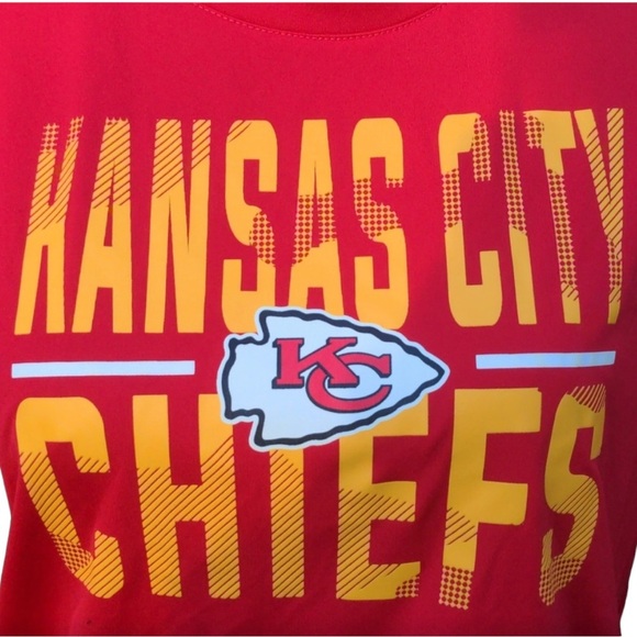 NFL Red Kansas City Chiefs Shirt Size XLarge - Picture 3 of 7